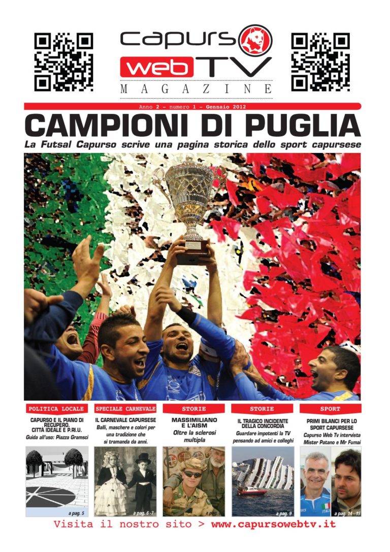 Capurso Web Tv Magazine n°1- Gennaio 2012