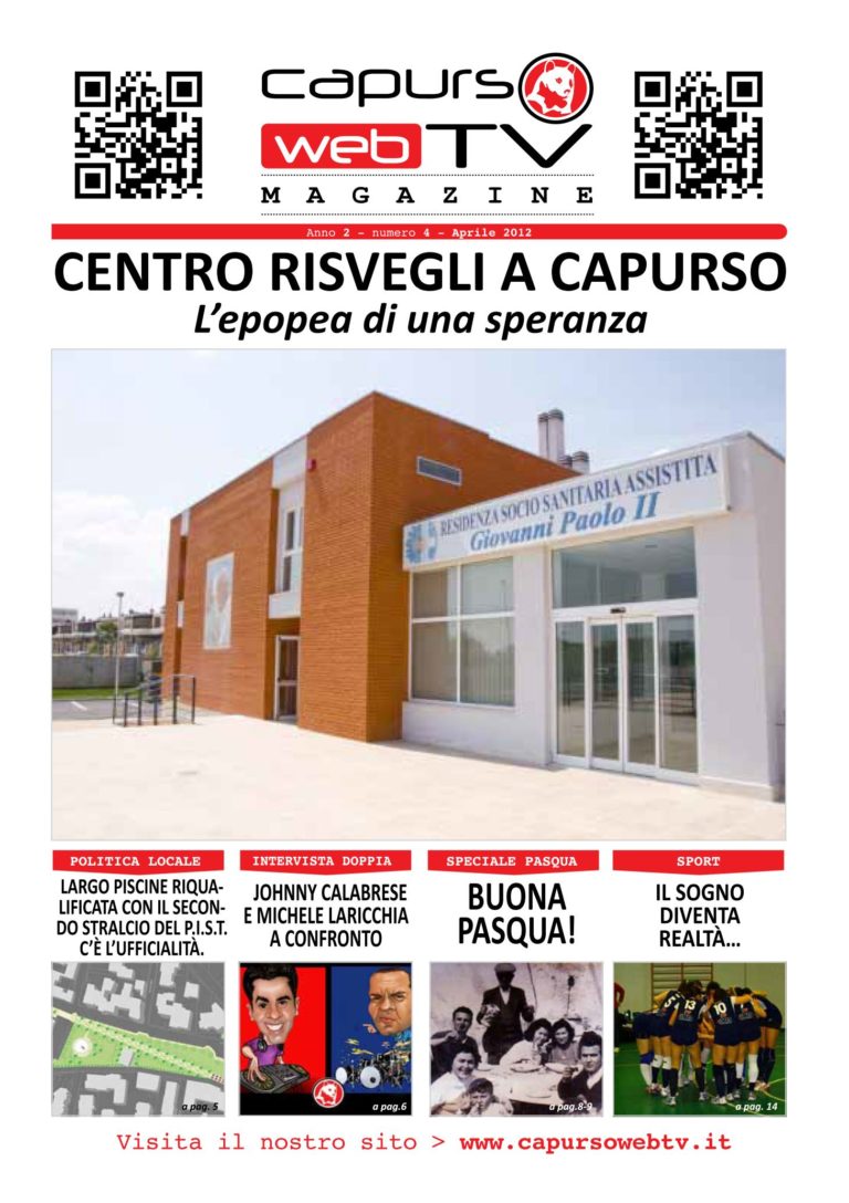 Capurso Web Tv Aprile n°4- Aprile 2012