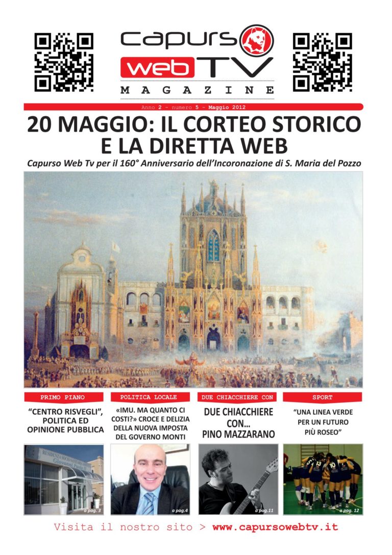 Capurso Web Tv Magazine n°5 – Maggio 2012