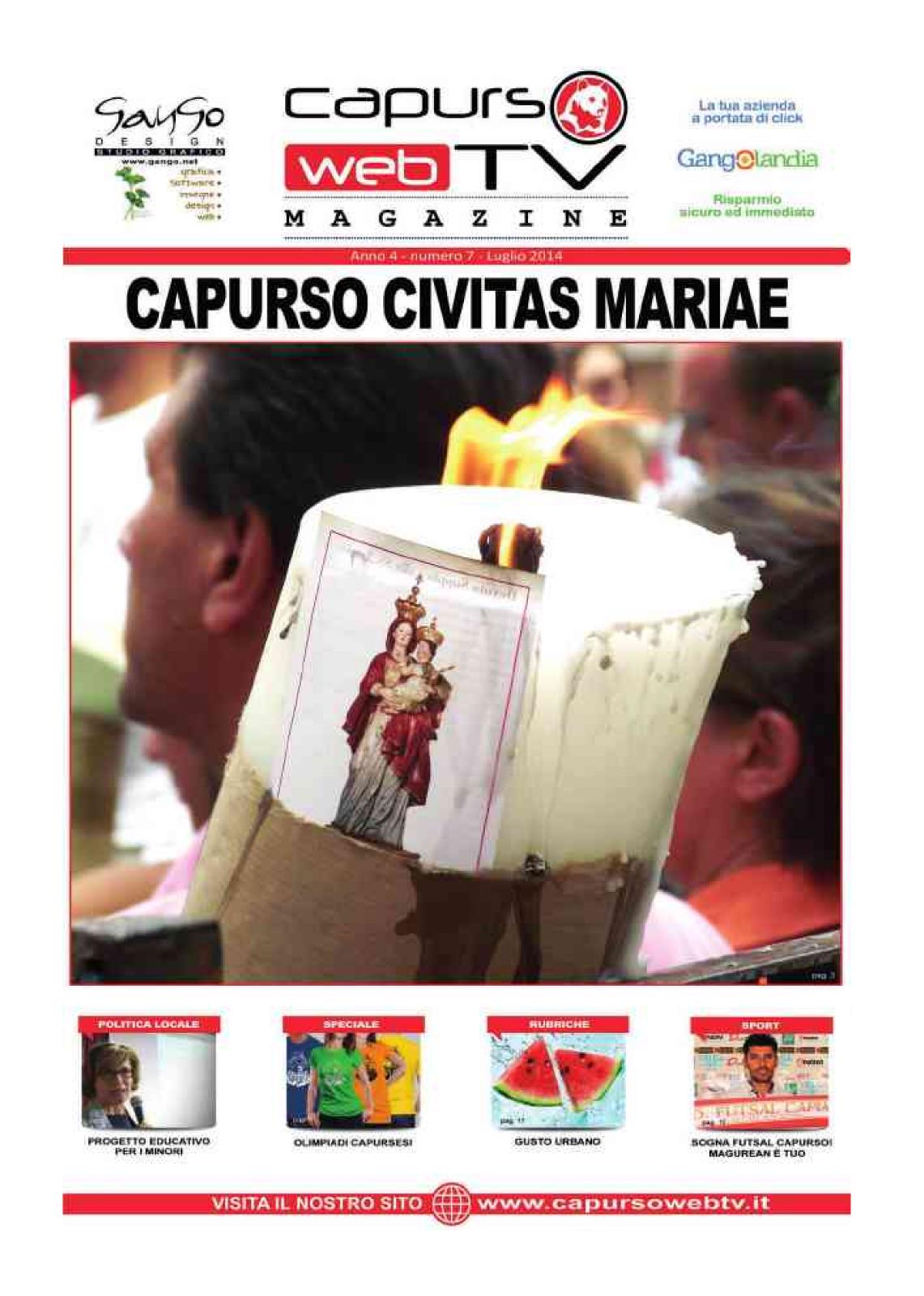 Capurso Web Tv Magazine n°7 -Luglio 2014