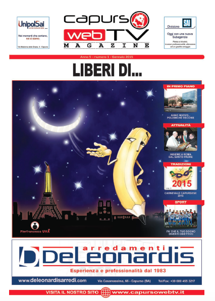 Capurso Web Tv Magazine n°1 – Gennaio 2015