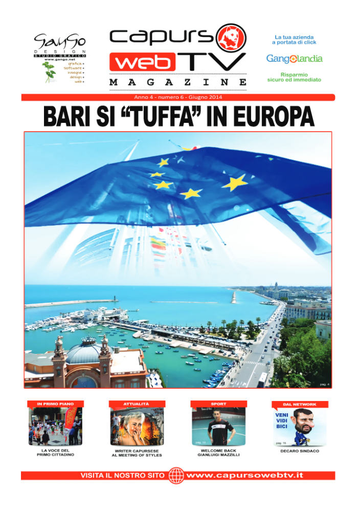 Capurso Web Tv Magazine – Anno 4 numero 6 – Giugno 2014