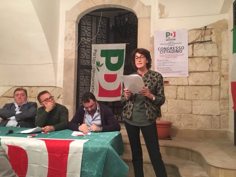 PD Capurso, Carmela Capobianco acclamata Segretario.