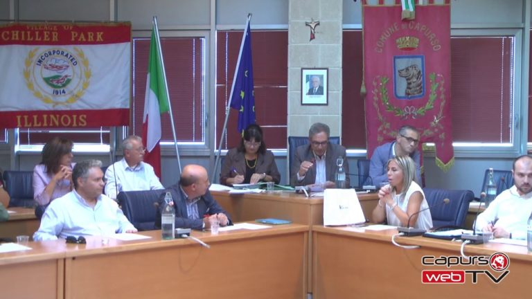 Consiglio comunale di Capurso del 28 settembre 2017