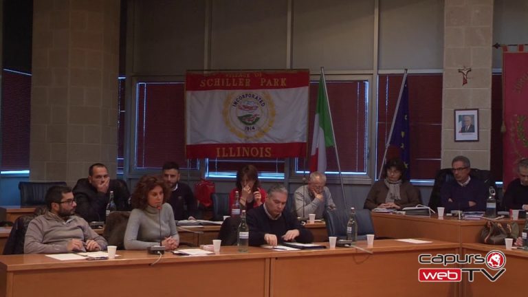 Consiglio comunale di Capurso del 29 dicembre 2017