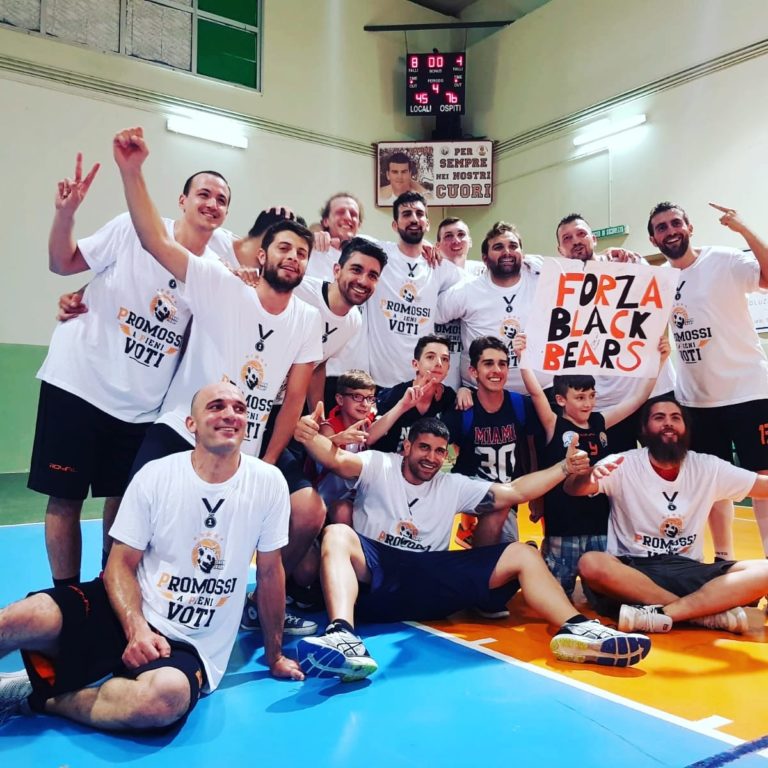 Campioni del basket – I Black Bears vincono i play off e passano in Promozione