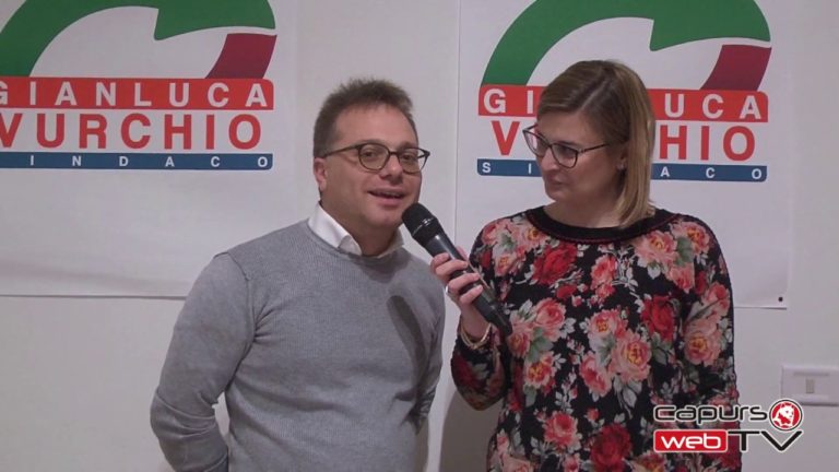 Gianluca Vurchio presenta la sua candidatura a Sindaco di Cellamare