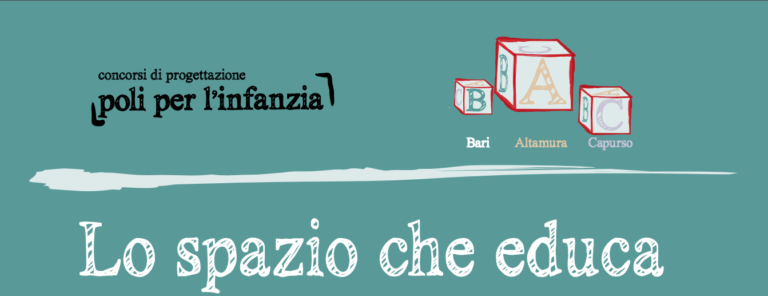 Lo spazio che educa: concorsi di progettazione poli per l’infanzia