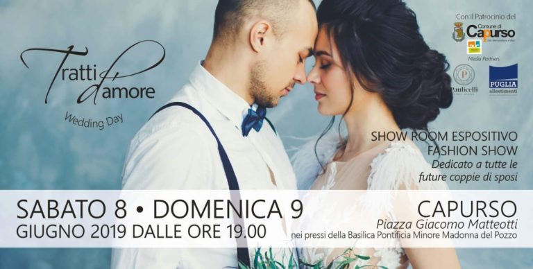 Tratti d’amore. A Capurso mostra del wedding Made in Italy