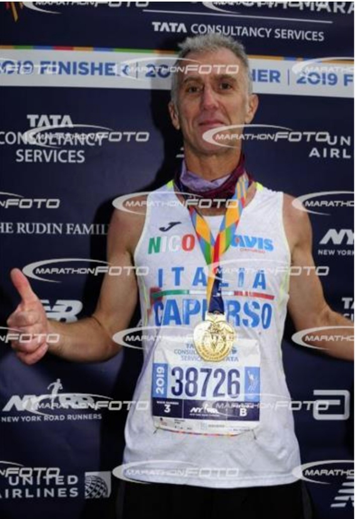 Un capursese a New York per la maratona dei 42 km