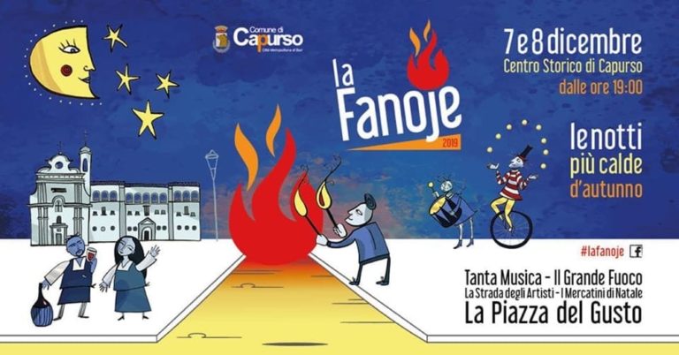 Capurso, torna l’appuntamento con “La Fanoje”