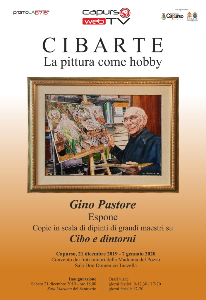 CIBARTE, la pittura come hobby. Oggi l’inaugurazione della mostra