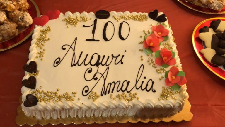 Buon 100° compleanno nonna Amalia!